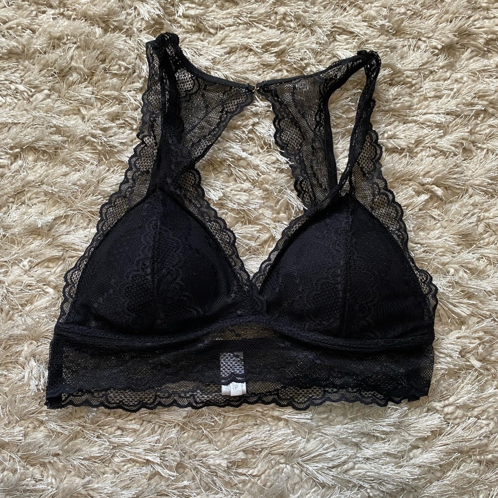 Black bralette